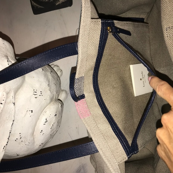 Kate Spade Washington Square canvas bag NWT - Picture 6 of 7